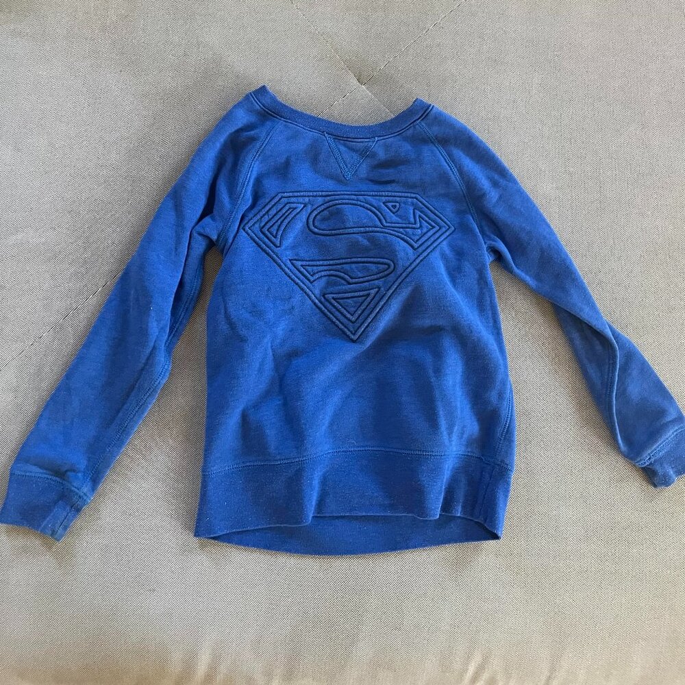 Blue Superman Crewneck